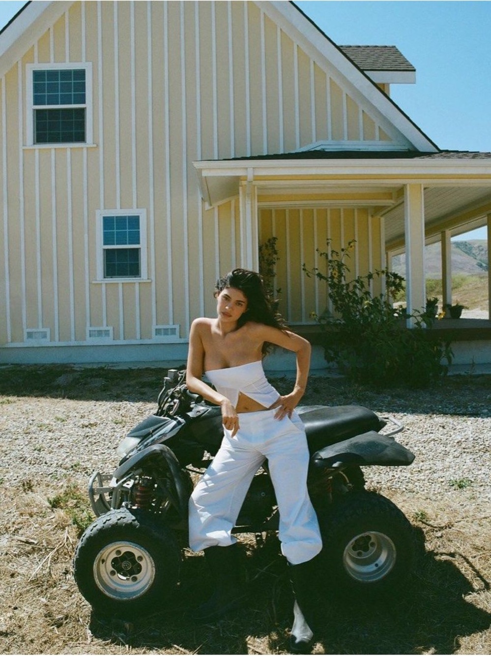 NWT Khy Poplin White Tube Top